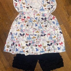 Boutique Disney theme outfit